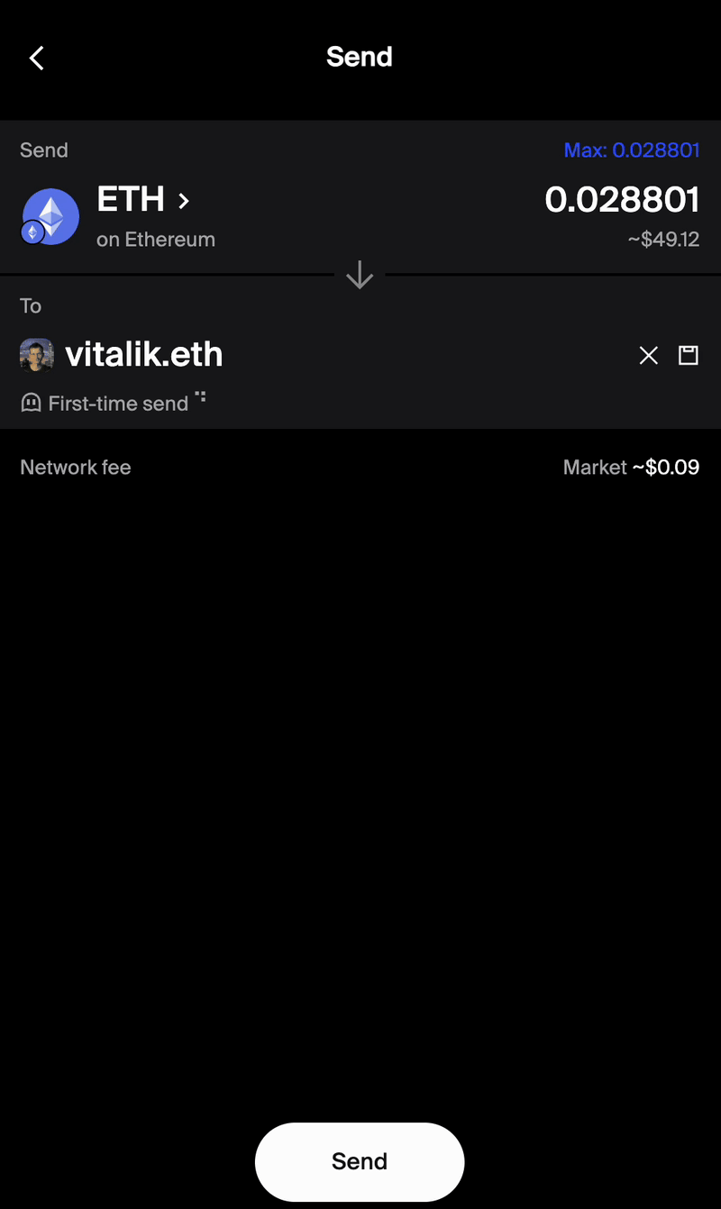1inch correctly resolves the direct onchain subname address